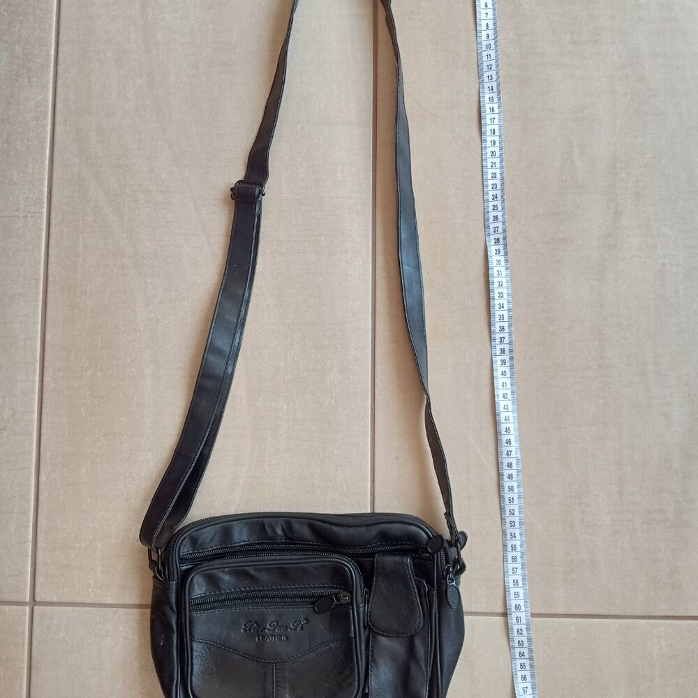LEATHER CROSSBODY - Picture 12 of 13